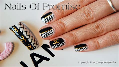 chanel nails tutorial|Chanel Nail Art Tutorial .